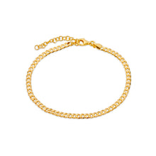 Load image into Gallery viewer, Curb Chain Bracelet 5mm in Gold