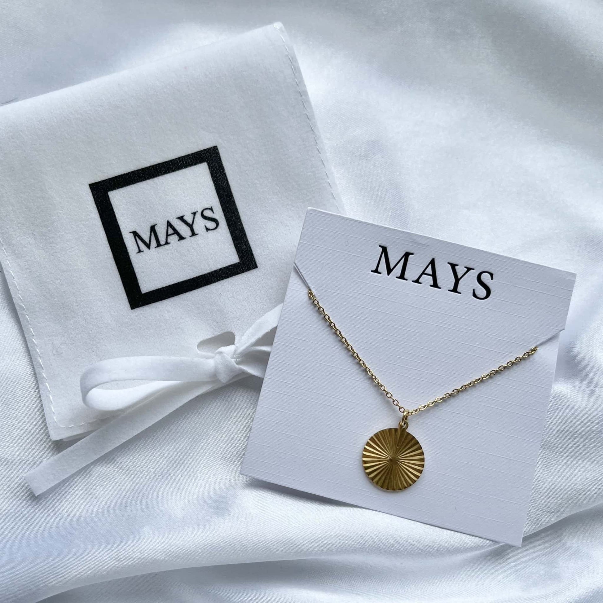 sun sunrise 18k gold necklace