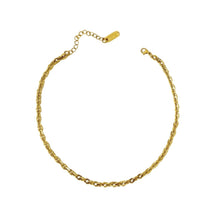 Load image into Gallery viewer, chain modern 18k gold necklace