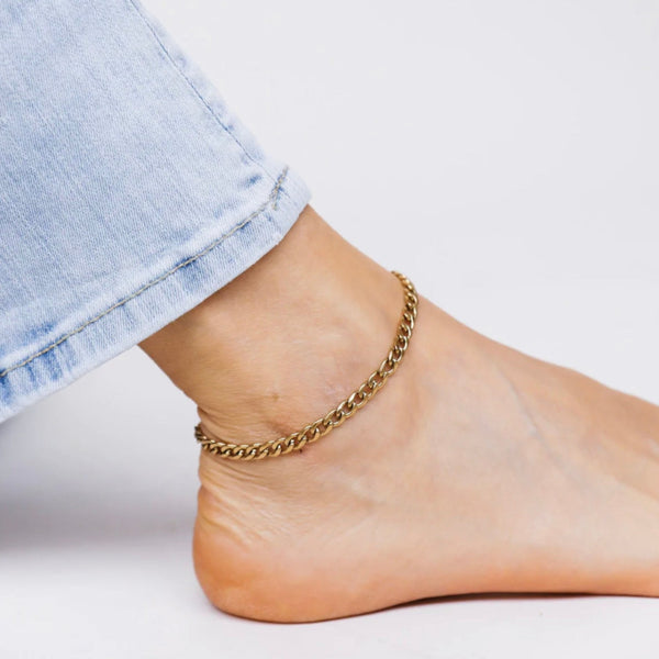 Curb Chain Anklet