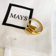 Load image into Gallery viewer, Treviso Adjustable Ring in Gold