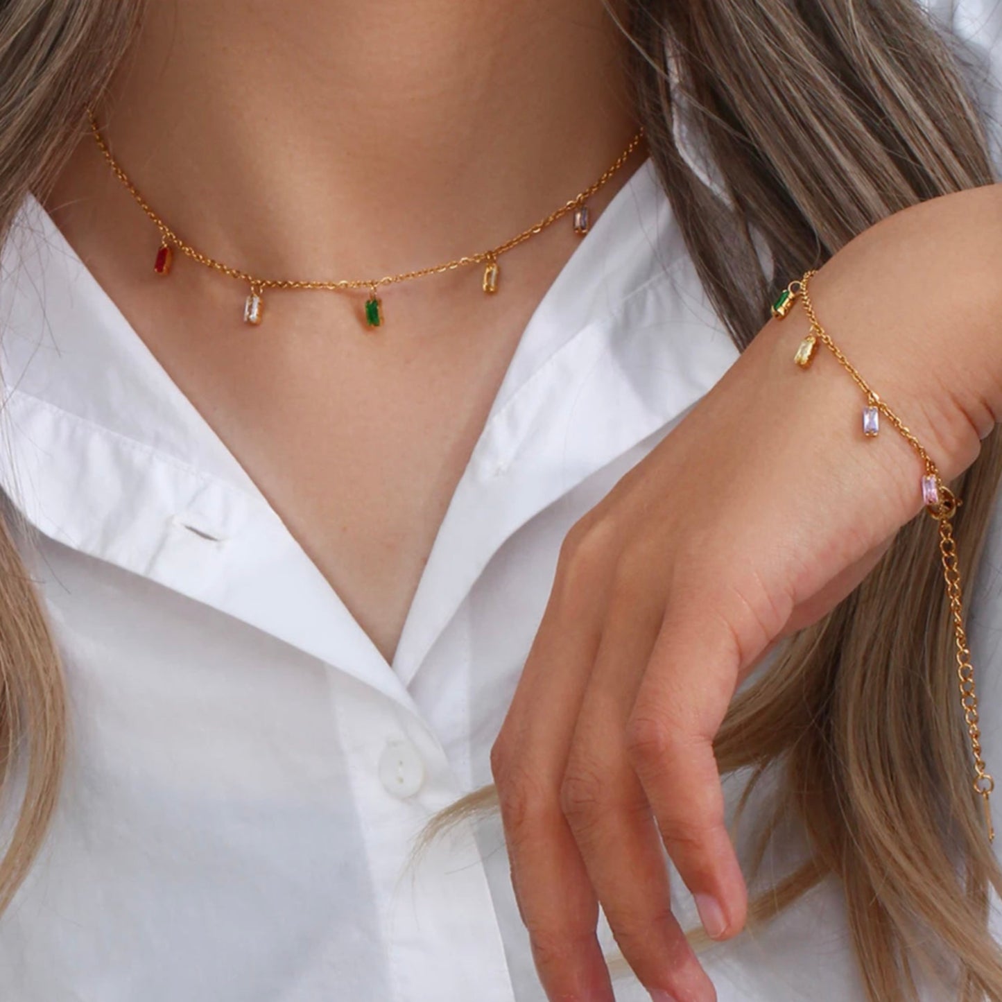 Astrid Rainbow Bracelet
